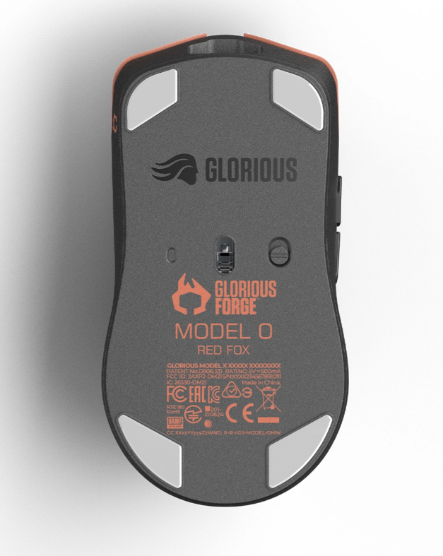 GLORIOUS Model O Pro Wireless Gaming Mouse - Red Fox - Forge