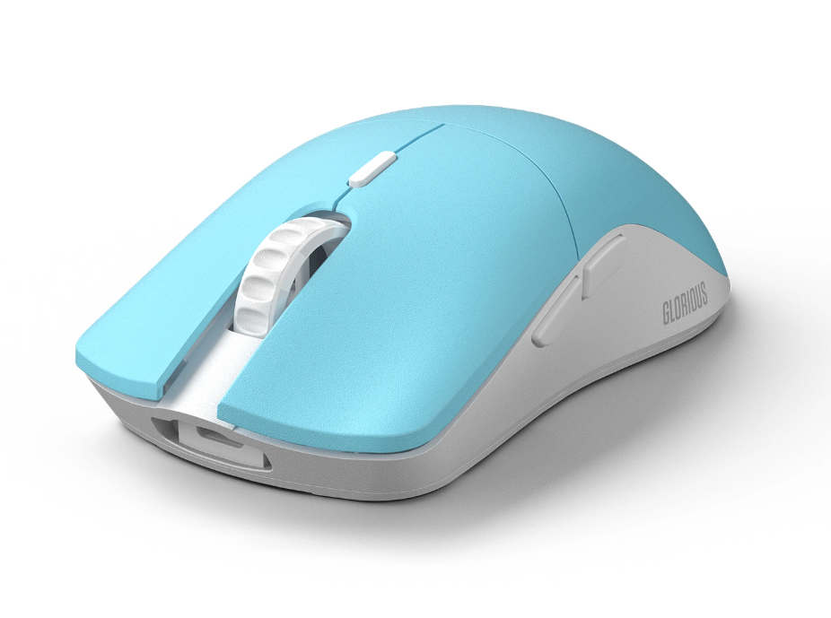 GLORIOUS Model O Pro Wireless Gaming Mouse - Blue Lynx - Forge