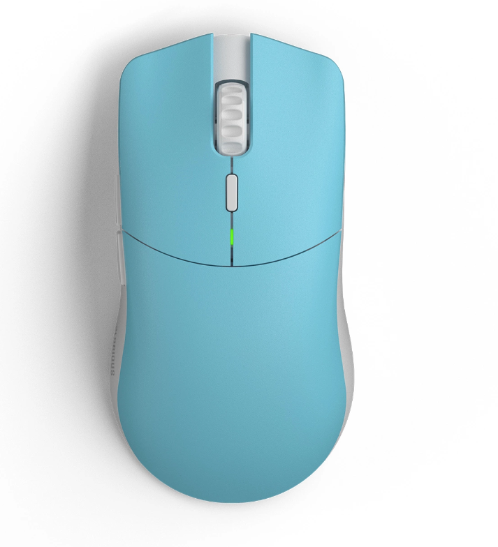 GLORIOUS Model O Pro Wireless Gaming Mouse - Blue Lynx - Forge