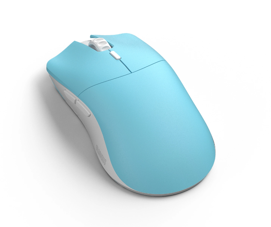 GLORIOUS Model O Pro Wireless Gaming Mouse - Blue Lynx - Forge