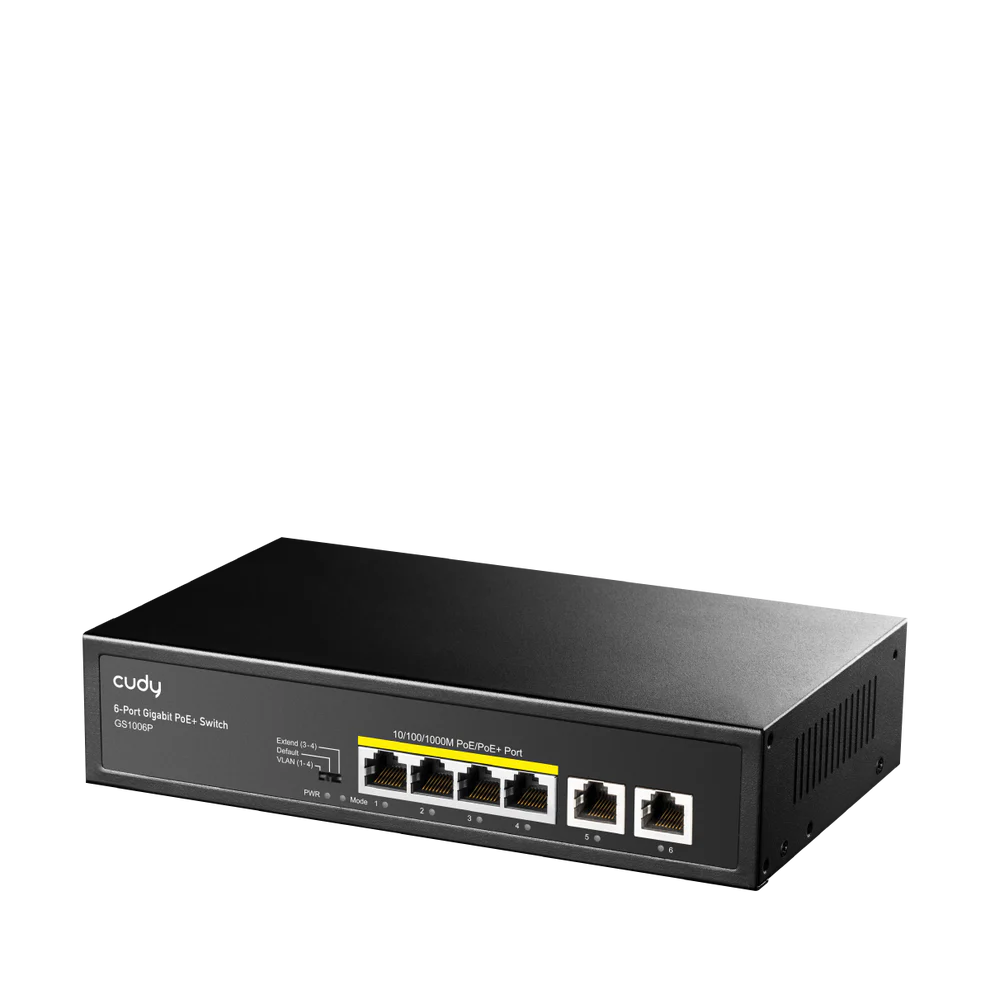 Cudy GS1006P 6 Port Desktop Switch