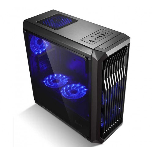 Golden Field G9B Full Transparent Window Gaming ATX Case