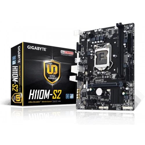 Gigabyte GA-H110M-S2 Micro ATX Motherboard