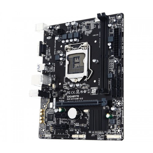 Gigabyte GA-H110M-S2 Micro ATX Motherboard