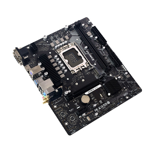 Biostar H610MX-E 12th Gen Micro ATX Motherboard