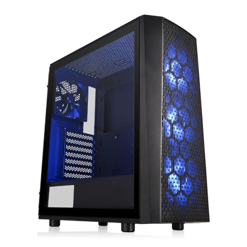 Thermaltake Versa J24 TG RGB Mid Tower Chassis Black