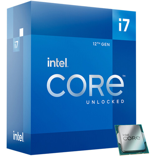 Intel 12th Gen Core i7-12700K Alder Lake Processor