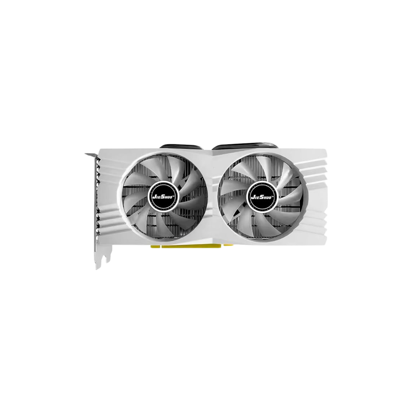 JieShuo AMD RX 580 8GB White Graphics Card with Dual Fans