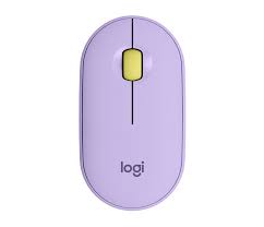 LOGITECH M350 BLUETOOTH MOUSE (LAVENDER BLUE)