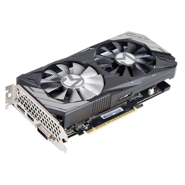 MAXSUN GEFORCE GTX 1650 TERMINATOR GDDR6 128-BIT DUAL FAN GRAPHICS CARD