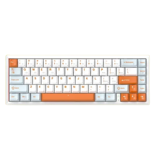 Monka 3067 Pro Tri-Mode Gasket Mount Hotswappable Mechanical Keyboard