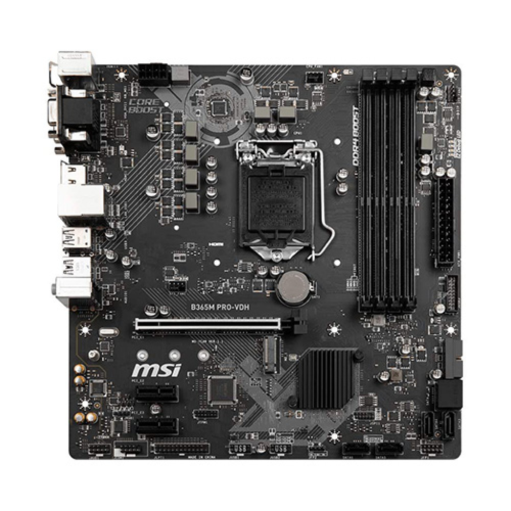 MSI B365M PRO VDH INTEL Micro ATX Motherboard