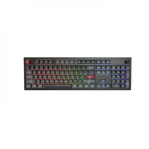 Montech MKey MK105DR Freedom Red 105 Mechanical Keyboard with Knob