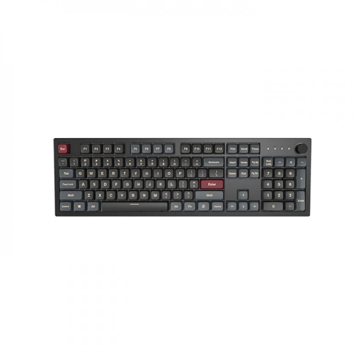 Montech MKey MK105DR Freedom Red 105 Mechanical Keyboard with Knob