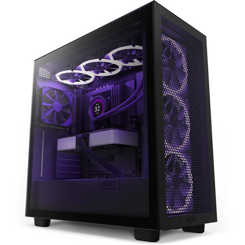 NZXT H7 Flow ATX Mid-Tower Airflow Casing BLACK