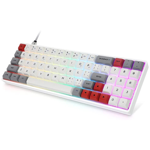 Skyloong SK71s Dual mode RGB Hot Swap (White)