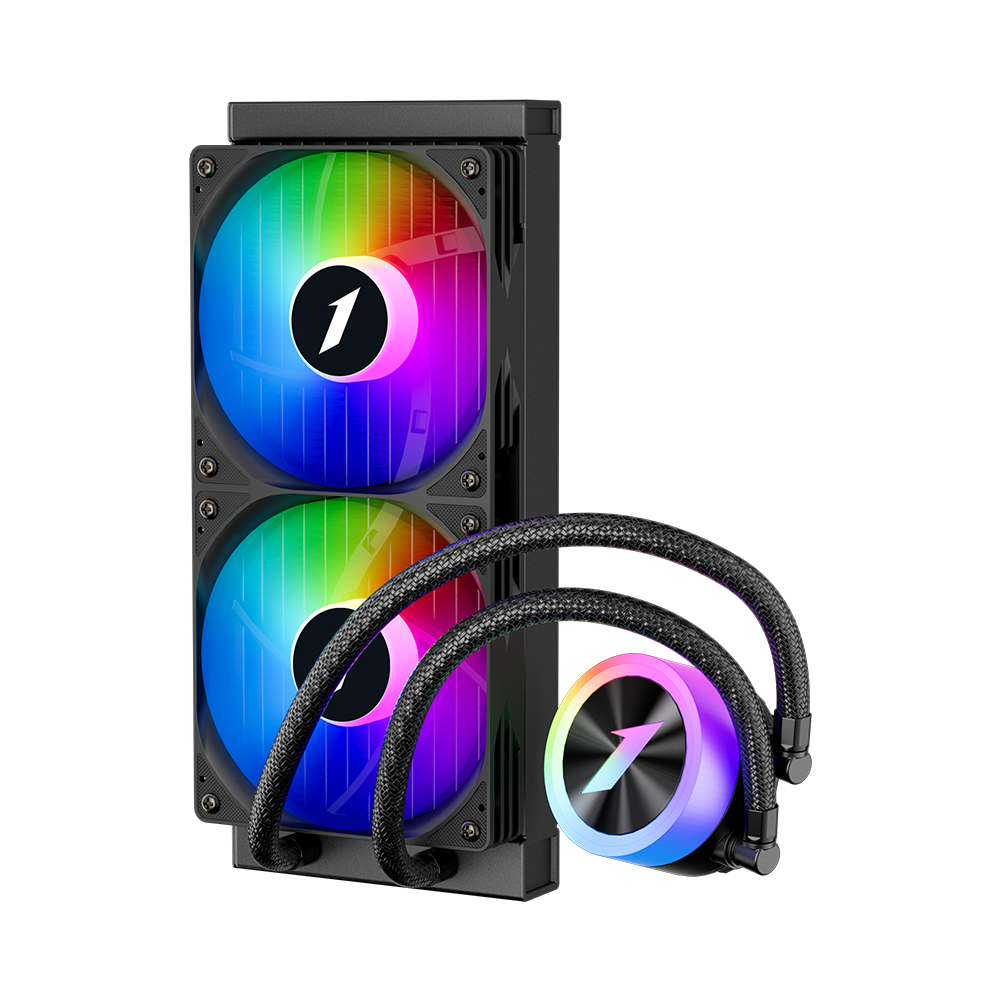 1STPlayer TS1 240mm Liquid CPU Cooler (Black)