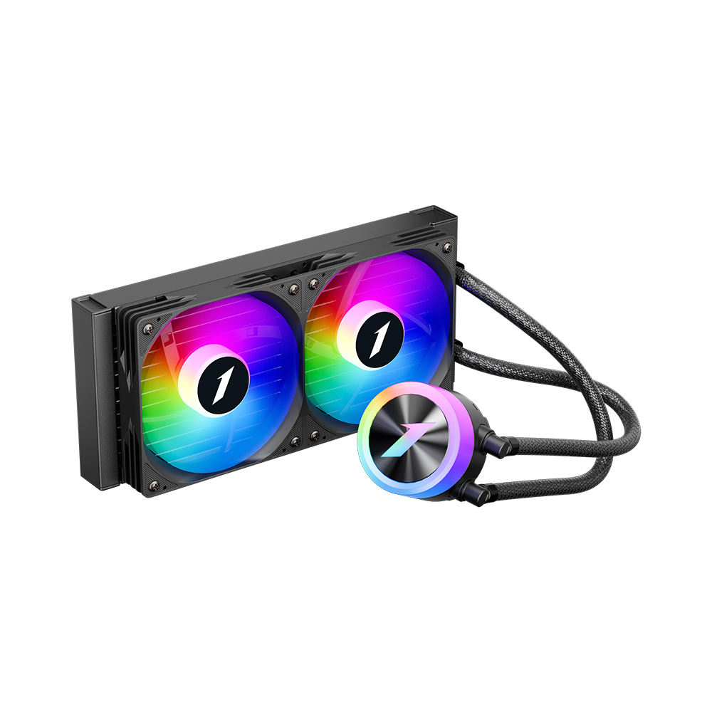 1STPlayer TS1 240mm Liquid CPU Cooler (Black)