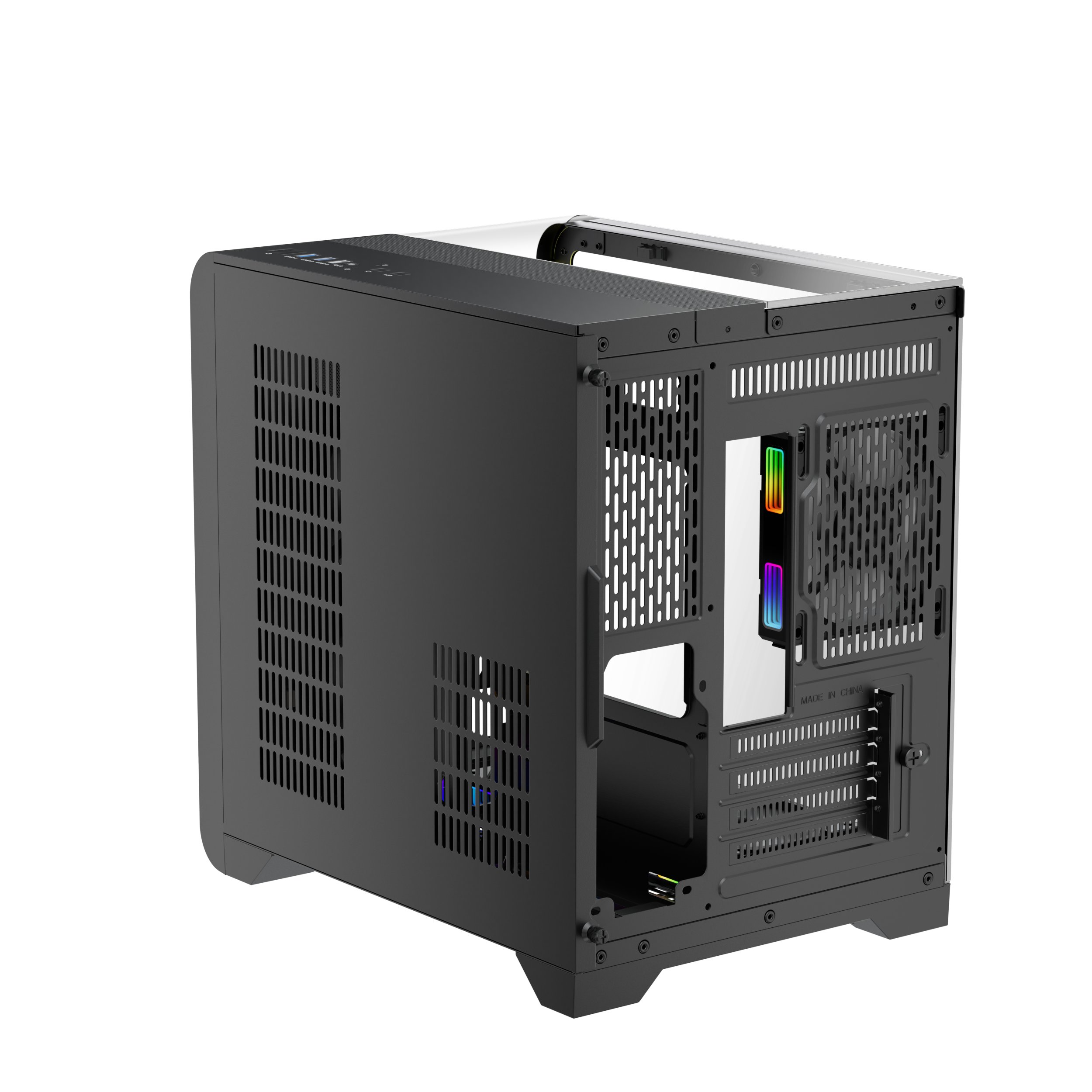 1STPLAYER RT5 M-ATX Mid Tower Gaming Casing Black