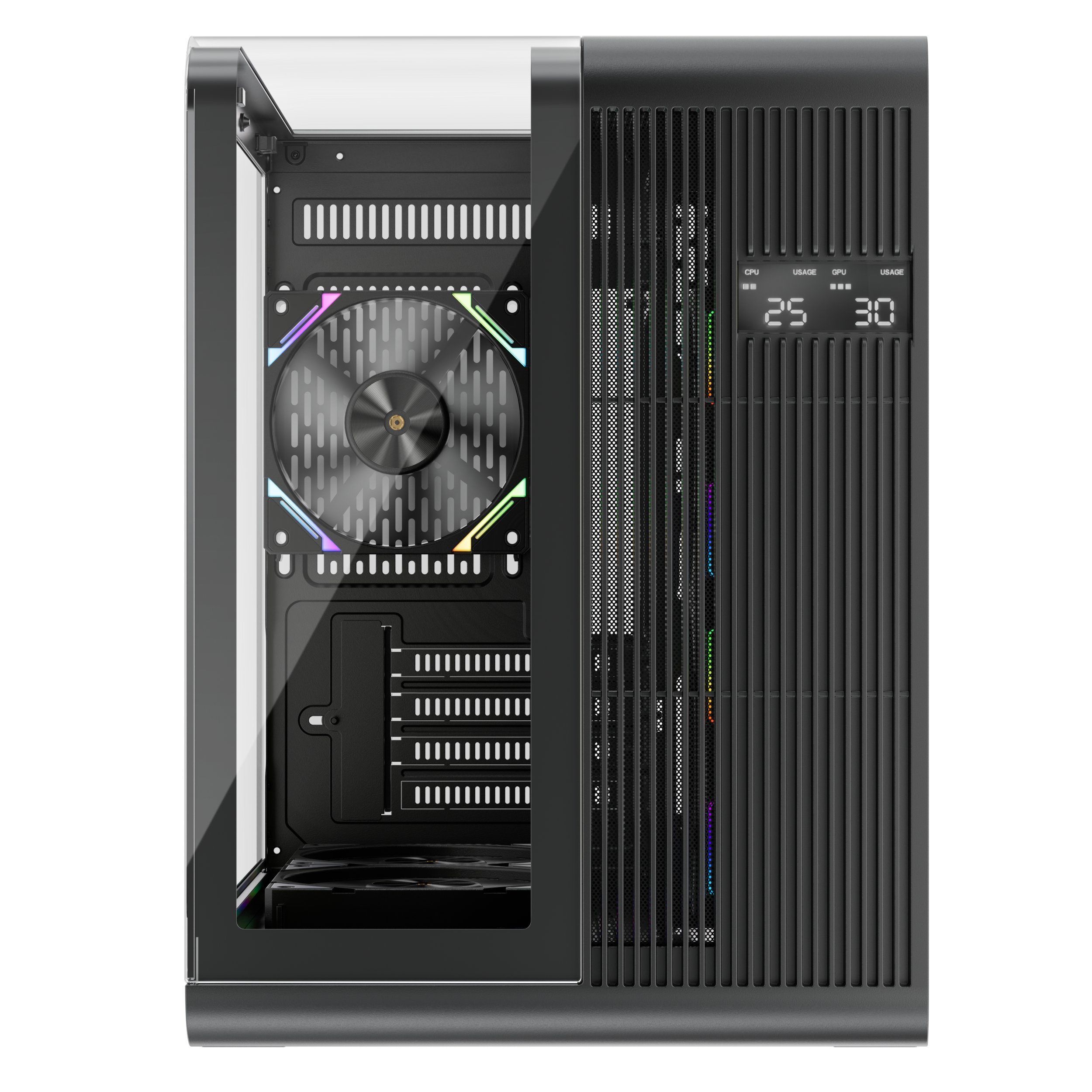 1STPLAYER RT5 M-ATX Mid Tower Gaming Casing Black