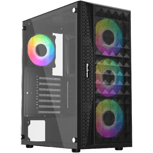 MaxGreen 2616 Mid-Tower ARGB ATX Gaming Case