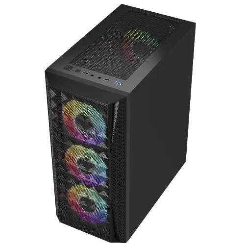 MaxGreen 2616 Mid-Tower ARGB ATX Gaming Case