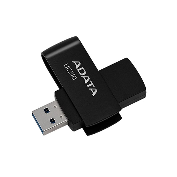 ADATA 128GB UC310 Black USB 3.2 Pen Drive