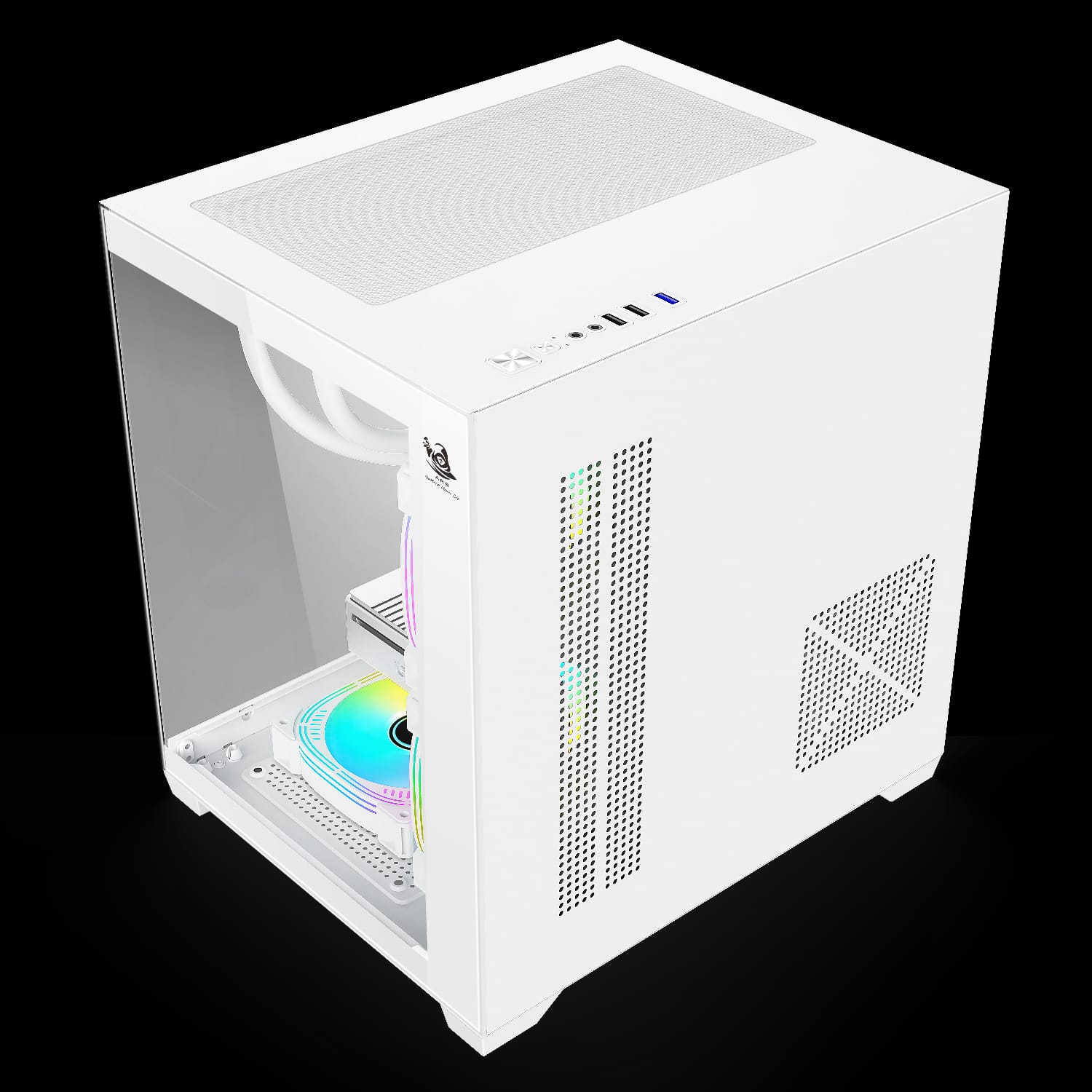 ARS LEGEND 171 V2 ARGB Desktop Gaming Case White