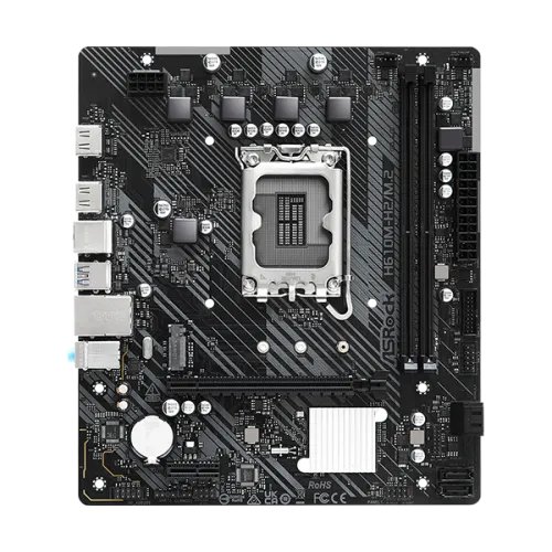 ASROCK H610M-H2/M.2 14th, 13th and 12th Gen mATX DDR4 Motherboard