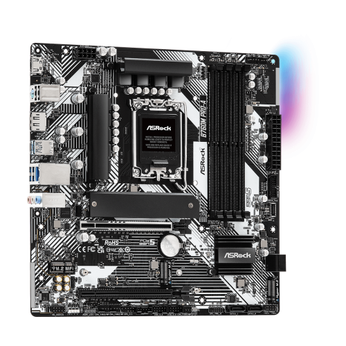 ASRock B760M Pro-A Intel DDR5 LGA1700 Micro ATX Motherboard