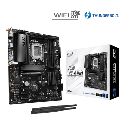 ASRock Z890 Pro A WiFi LGA 1851 ATX Motherboard