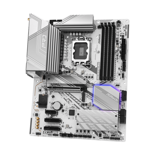 ASRock Z890 Pro RS WiFi White LGA 1851 ATX Motherboard