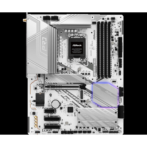 ASRock Z890 Pro RS WiFi White LGA 1851 ATX Motherboard