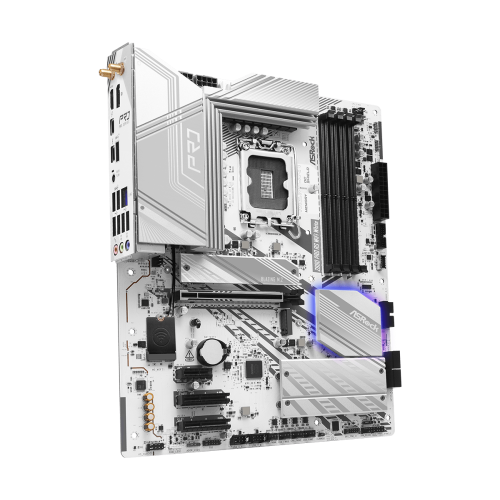 ASRock Z890 Pro RS WiFi White LGA 1851 ATX Motherboard