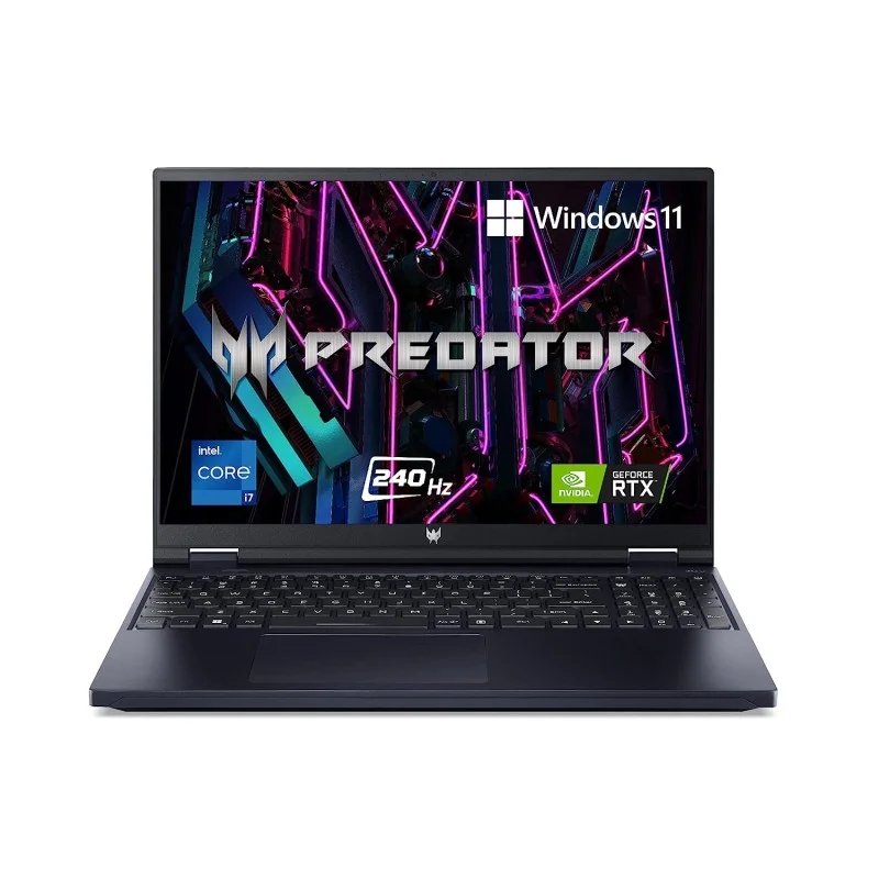 Acer Predator Helios 16 PH16-71-74MN NH.QJRSI.001 13th gen i7-13700HX 32GB 1TB RTX 4070 8GB GDDR6 16 Inch Gaming Laptop (Obsidian black)