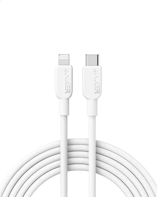 Anker 310 USB C to Lightning Cable – 3ft (A81A1021)