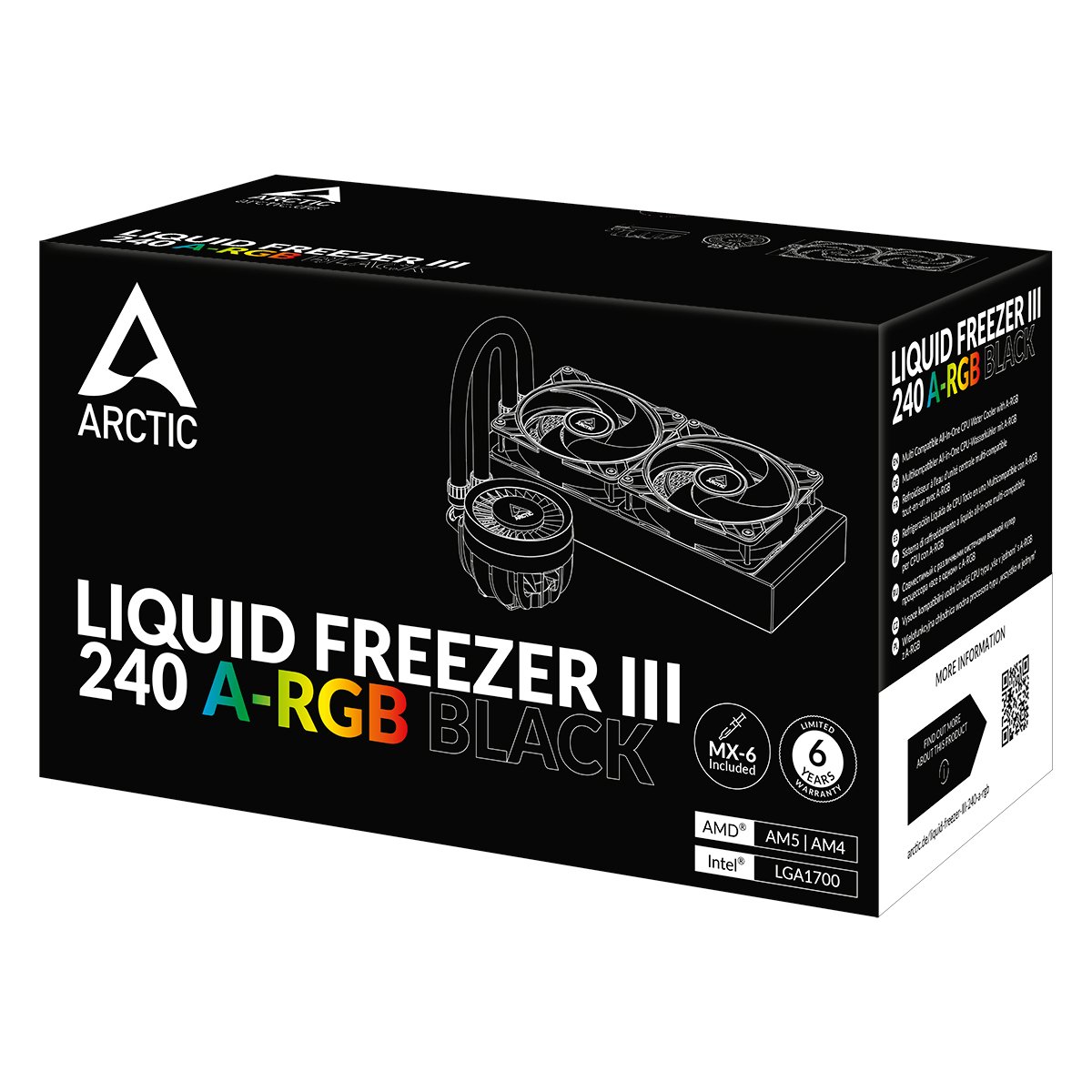 Arctic Liquid Freezer III 240MM RGB Liquid CPU Cooler