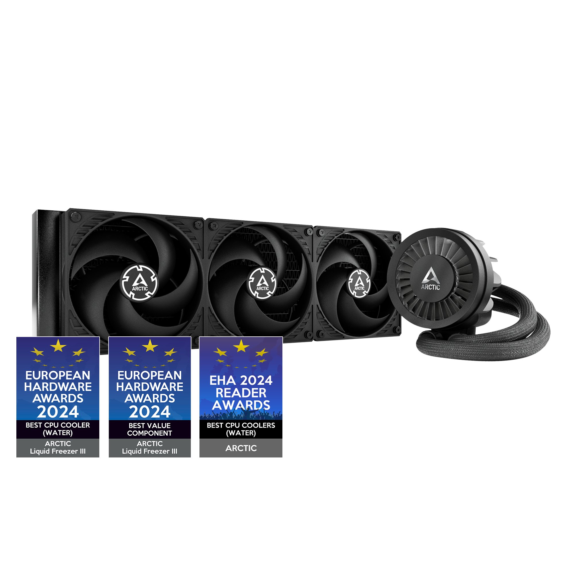 Arctic Liquid Freezer III 360 AIO Black Liquid CPU Cooler