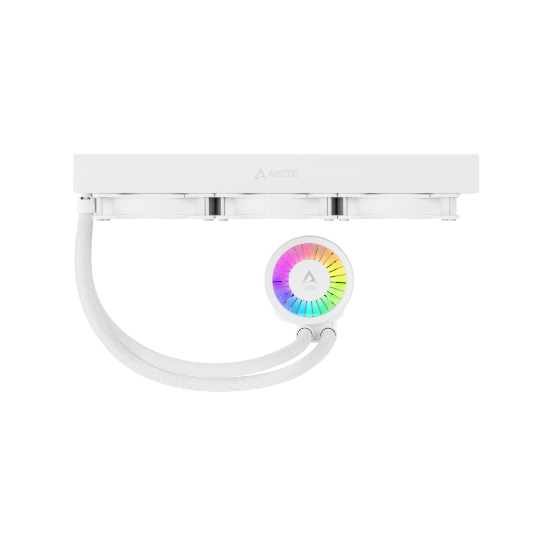 Arctic Liquid Freezer III 360MM ARGB Liquid CPU Cooler (White)