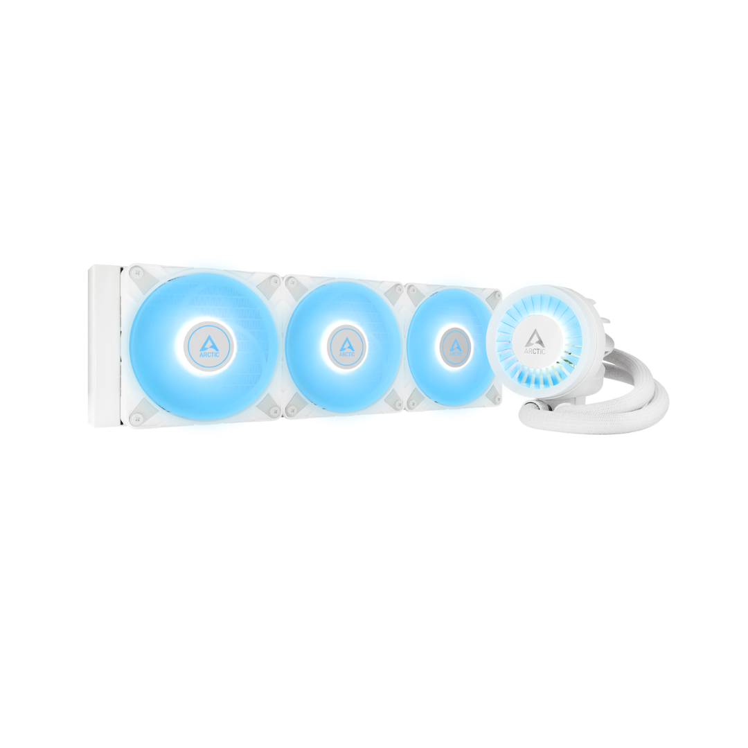 Arctic Liquid Freezer III 360MM ARGB Liquid CPU Cooler (White)