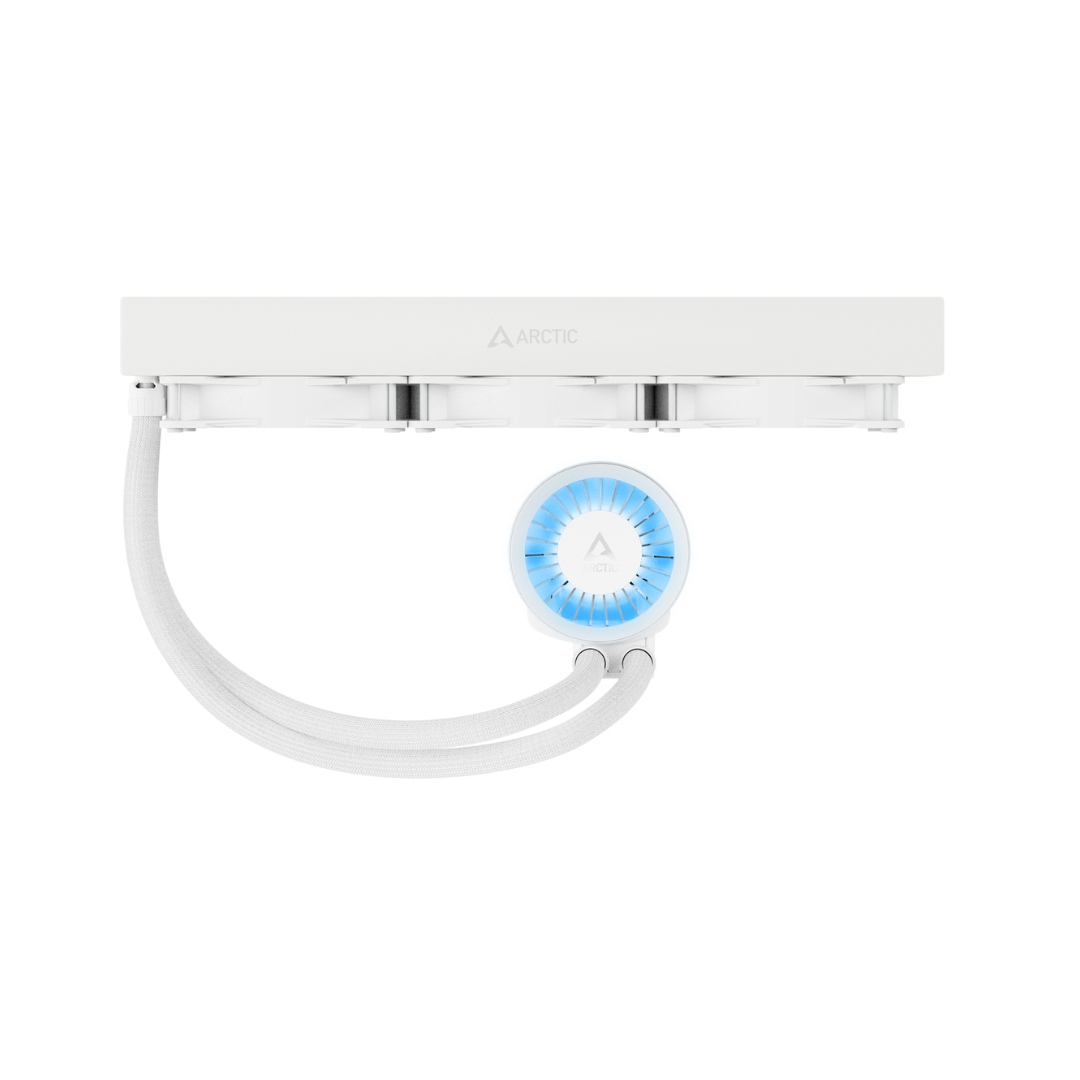 Arctic Liquid Freezer III 360MM ARGB Liquid CPU Cooler (White)