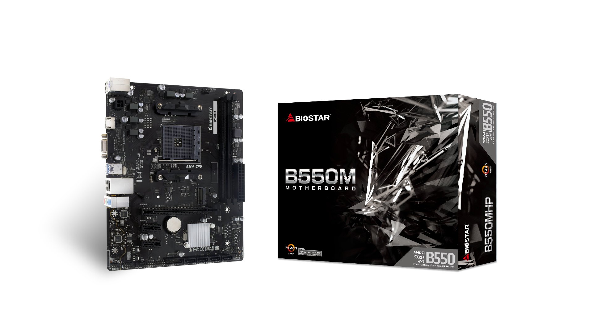 Biostar B550MHP AMD AM4 Motherboard