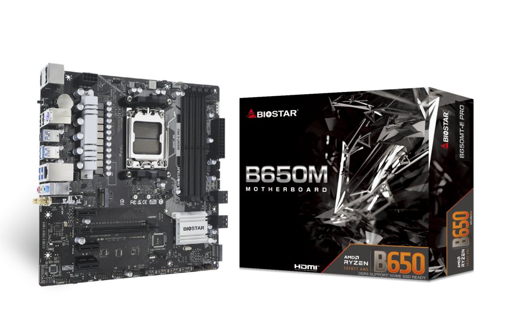 Biostar B650MT-E PRO AMD AM5 Micro-ATX Motherboard