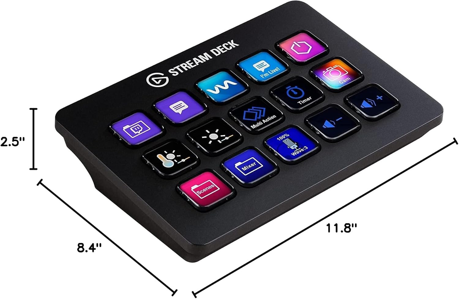 Corsair Elgato Stream Deck MK2 Black