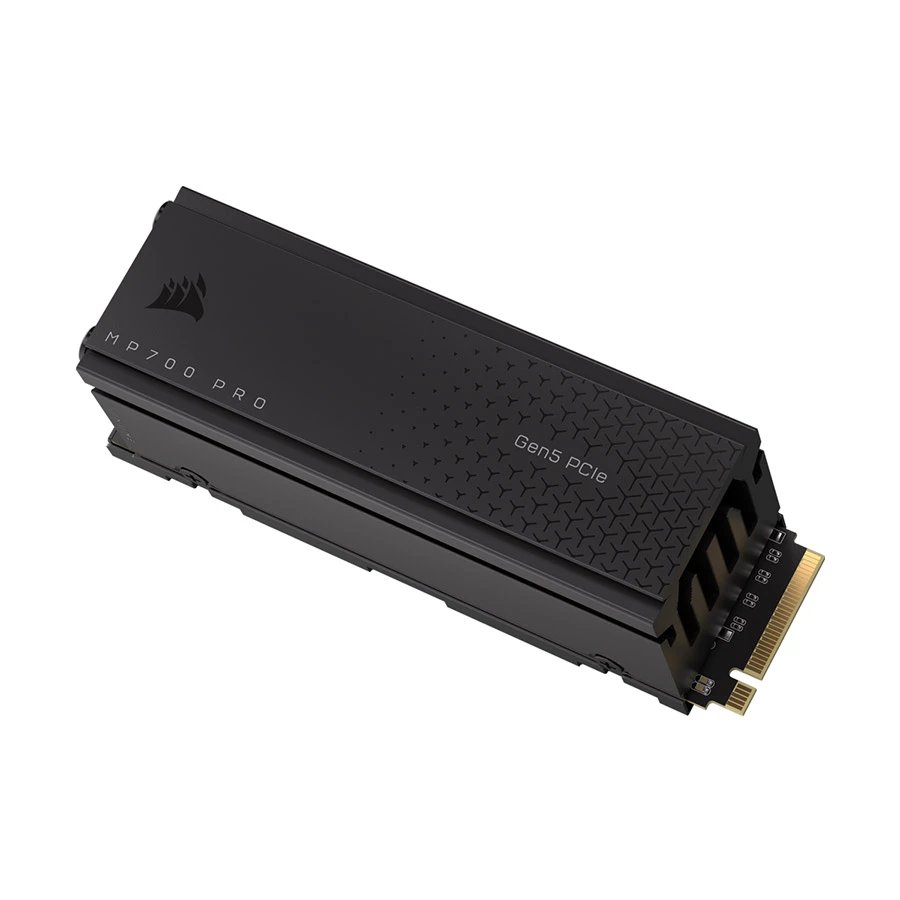 Corsair MP700 PRO 1TB M.2 2280 PCIe Gen 5.0 x 4 NVMe 2.0 Internal SSD with Air Cooler