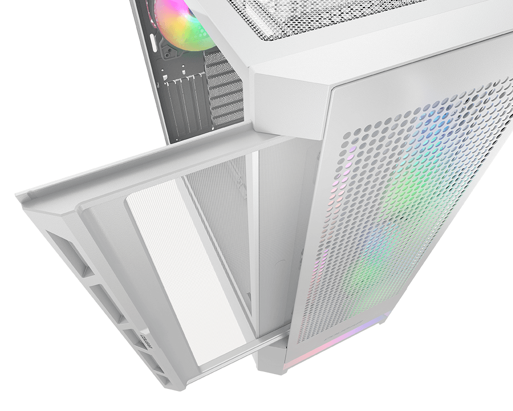 Cougar Airface RGB Mid Tower E-ATX Gaming Casing White