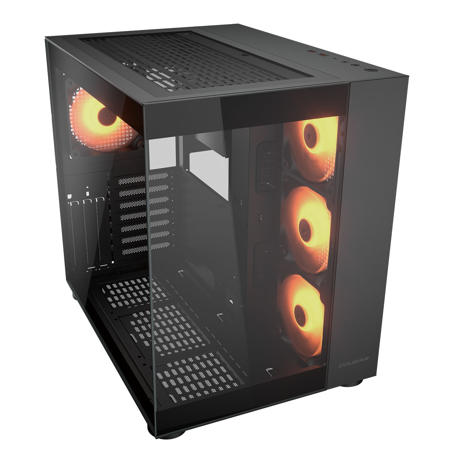 Cougar FV150 RGB Dual Chamber Mid Tower ATX Gaming Casing