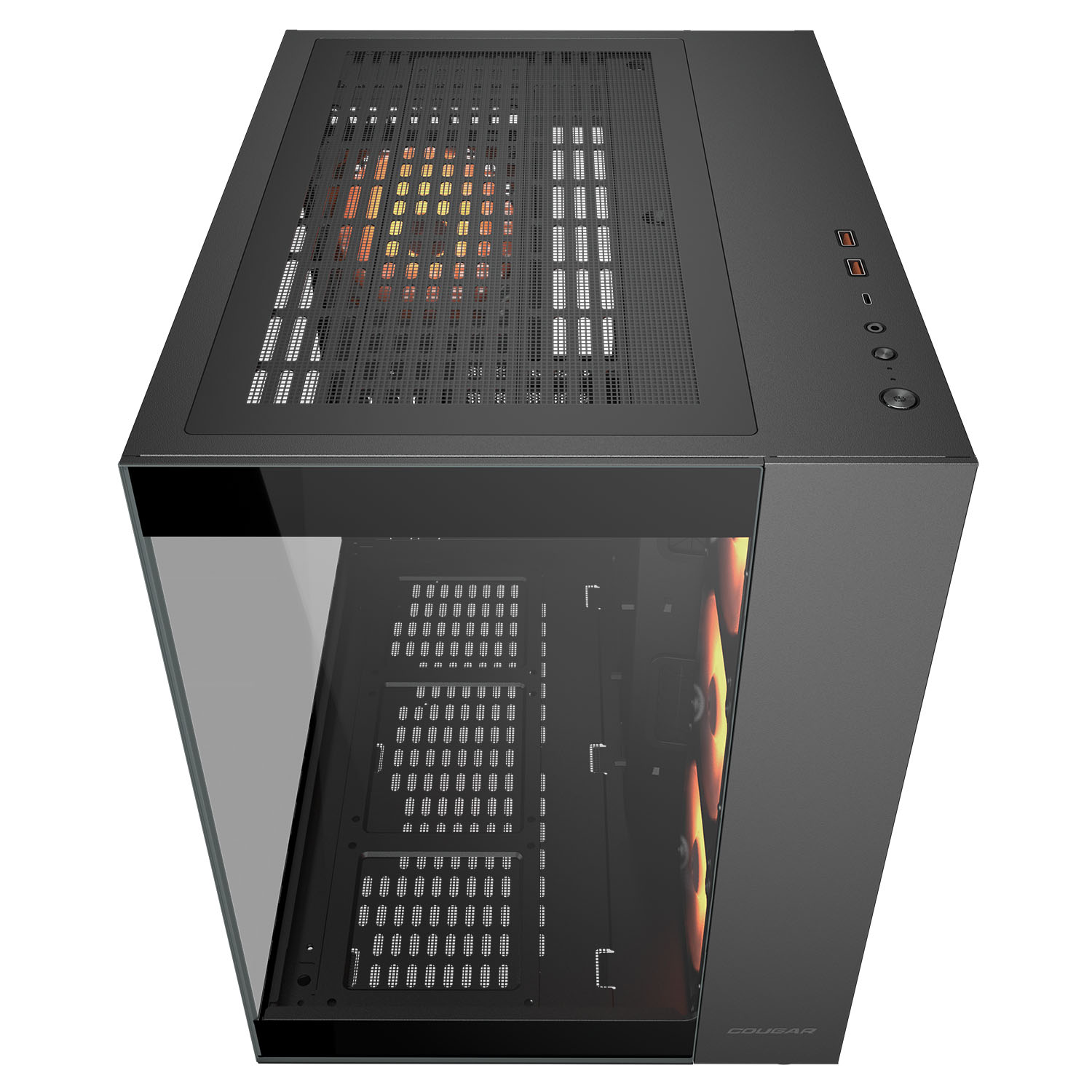 Cougar FV150 RGB Dual Chamber Mid Tower ATX Gaming Casing