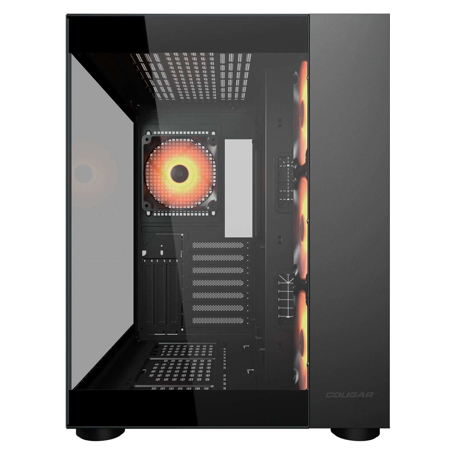 Cougar FV150 RGB Dual Chamber Mid Tower ATX Gaming Casing