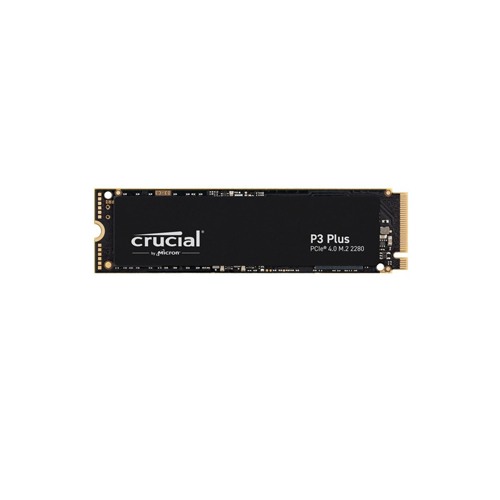 Crucial P3 Plus 500GB M.2 PCIe Gen 4 x 4 NVMe SSD